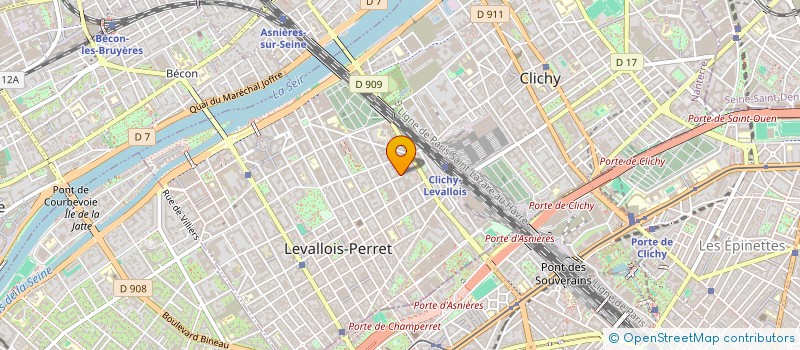 localisation de l'entreprise 922 144 746 à LEVALLOIS-PERRET