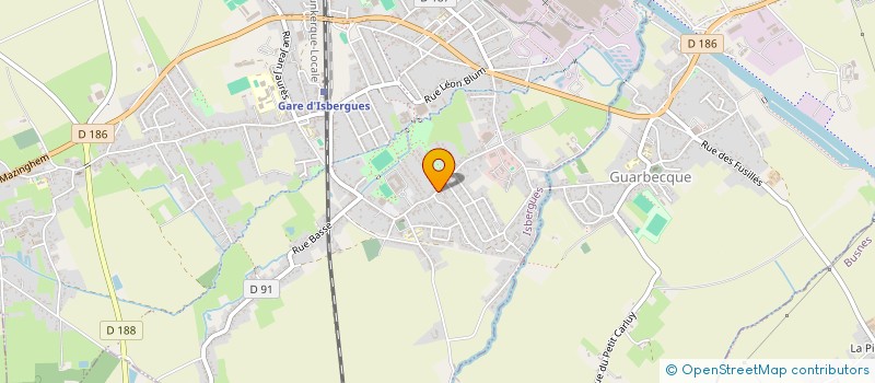 localisation de l'entreprise 922 155 072   ISBERGUES