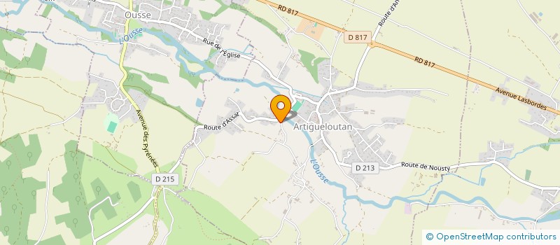 localisation de l'entreprise 922 164 074   ARTIGUELOUTAN