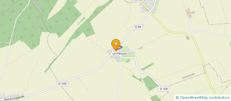 localisation de l'entreprise 922 173 042   GRIVESNES