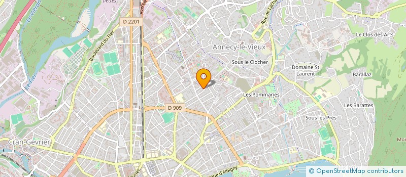 localisation de l'entreprise 922 178 389   ANNECY