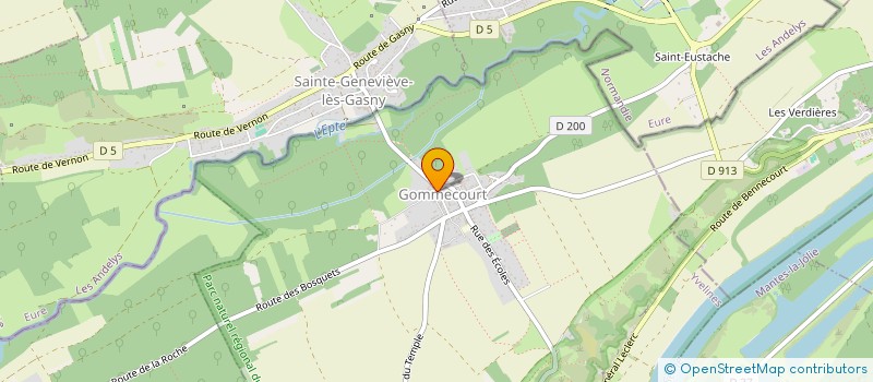 localisation de l'entreprise 922 180 104   GOMMECOURT