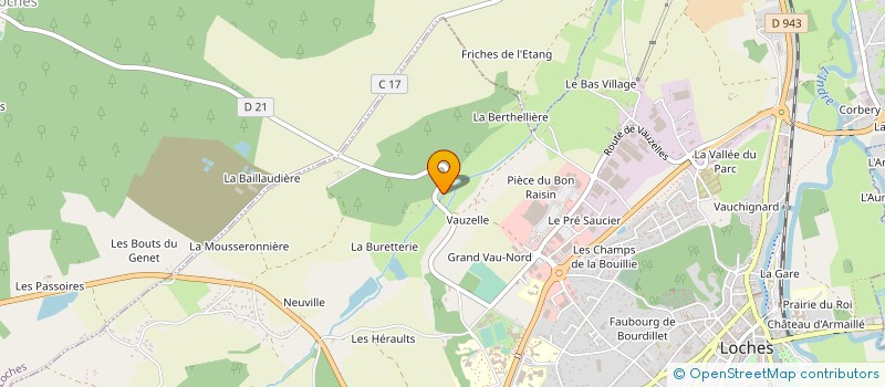 localisation de l'entreprise 922 185 335   LOCHES