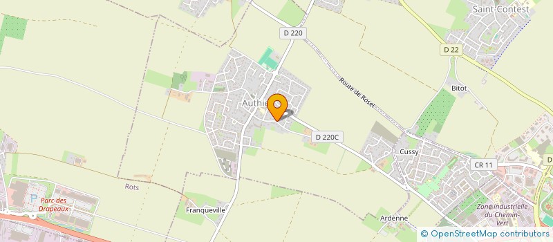 localisation de l'entreprise 922 187 133   SAINTE-MERE-EGLISE