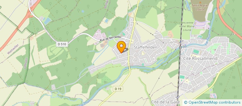 localisation de l'entreprise 922 205 893 à STAFFELFELDEN