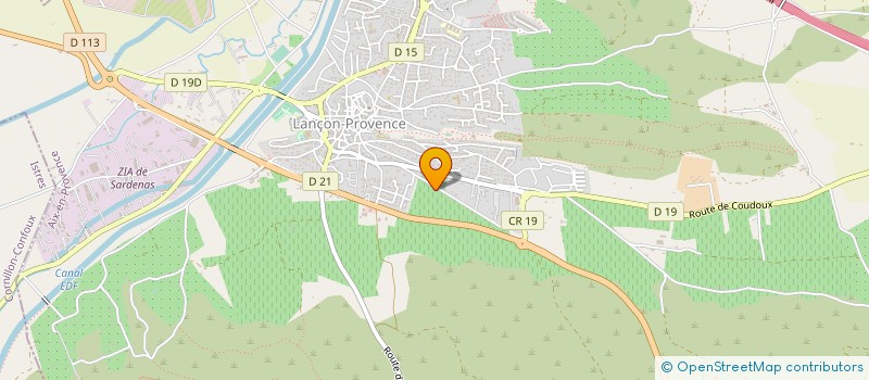 localisation de l'entreprise 922 206 552 à LANCON-PROVENCE