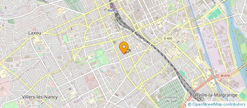 localisation de l'entreprise 922 218 672   NANCY