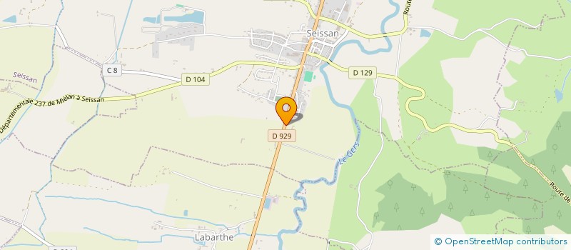 localisation de l'entreprise 922 227 319   SAINT-MEDARD