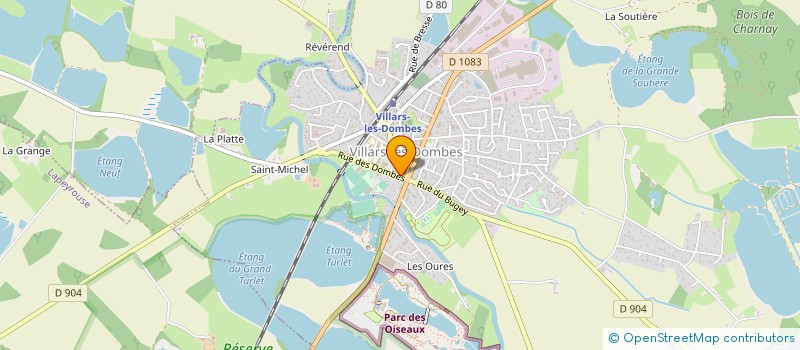 localisation de l'entreprise 922 256 789 à BELIGNEUX