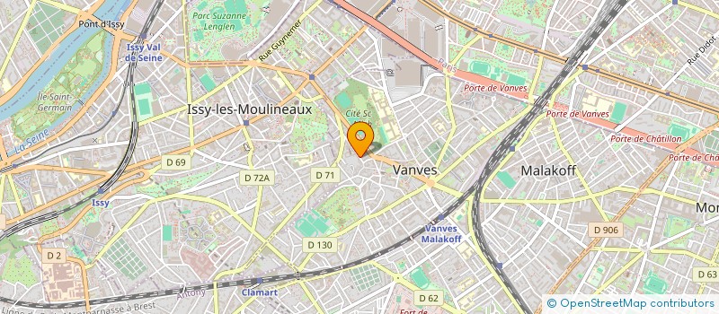 localisation de l'entreprise 922 262 555   AUBERVILLIERS