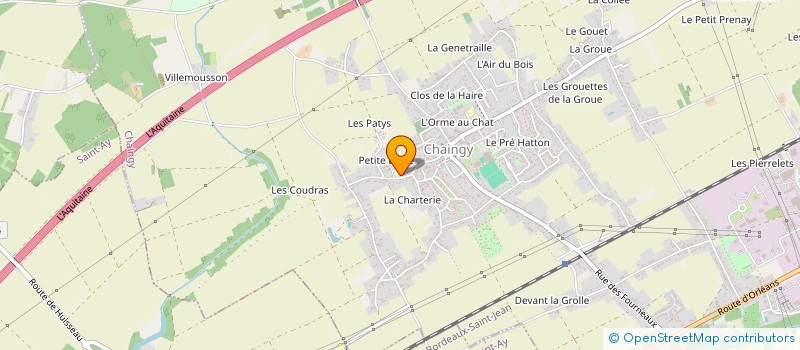 localisation de l'entreprise 922 264 254 à CHAINGY