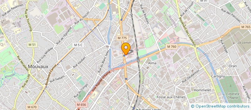 localisation de l'entreprise 922 268 834 à LILLE