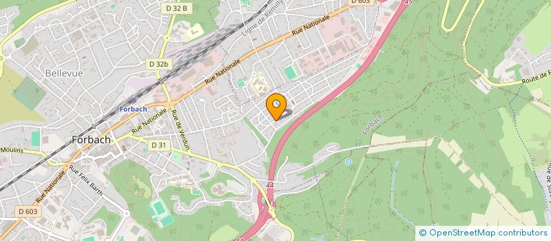 localisation de l'entreprise 922 274 360   FORBACH