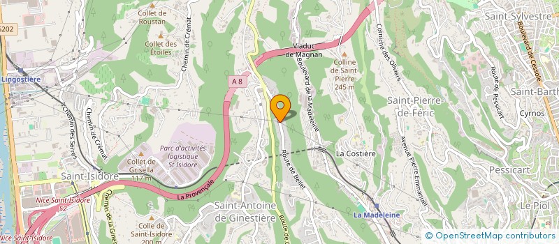 localisation de l'entreprise 922 295 704   COLOMARS