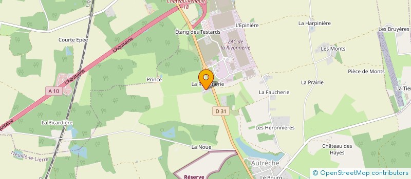 localisation de l'entreprise 922 299 615   ROUZIERS-DE-TOURAINE