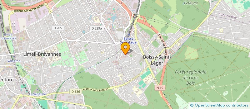 localisation de l'entreprise 922 305 792  à BOISSY-SAINT-LEGER