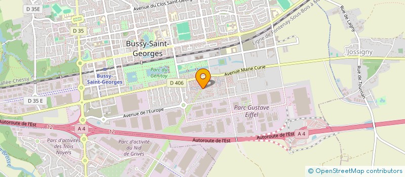 localisation de l'entreprise 922 337 654   BUSSY-SAINT-GEORGES