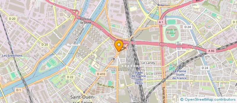 localisation de l'entreprise 922 339 130   PONTOISE