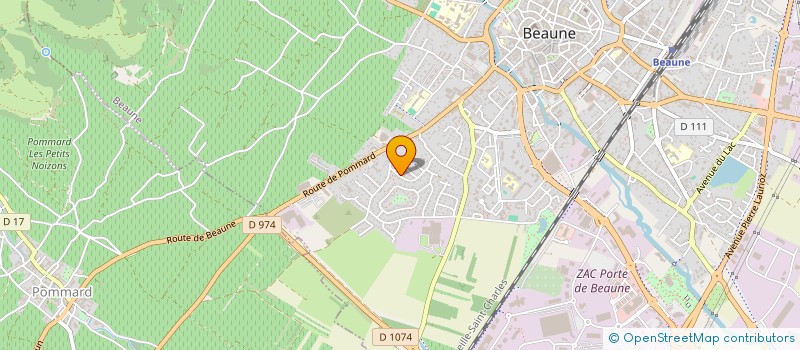 localisation de l'entreprise 922 353 990   CHEVIGNY-EN-VALIERE