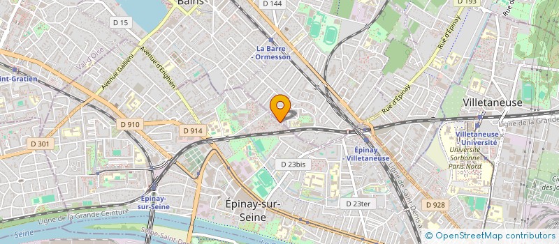 localisation de l'entreprise 922 382 817 à EPINAY-SUR-SEINE