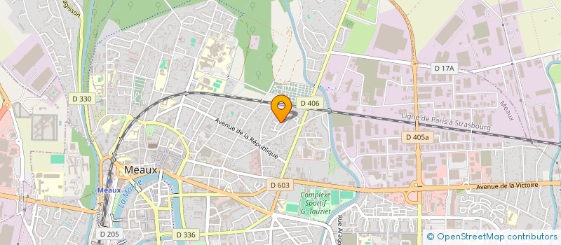 localisation de l'entreprise 922 383 526 à MEAUX