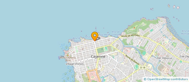 localisation de l'entreprise 922 398 599   CAYENNE