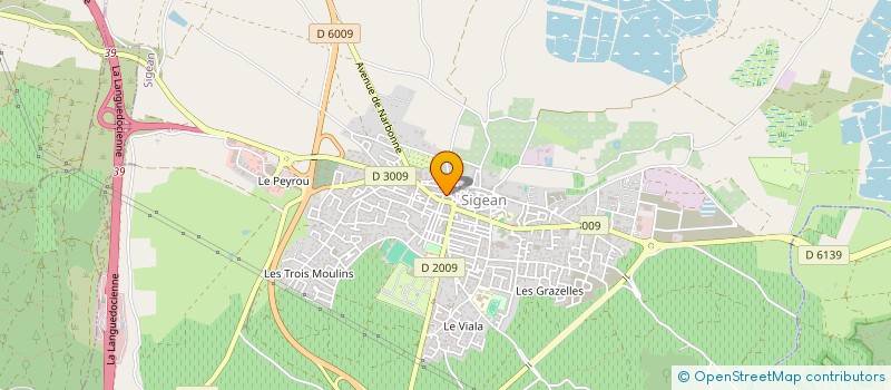 localisation de l'entreprise 922 409 826   NARBONNE