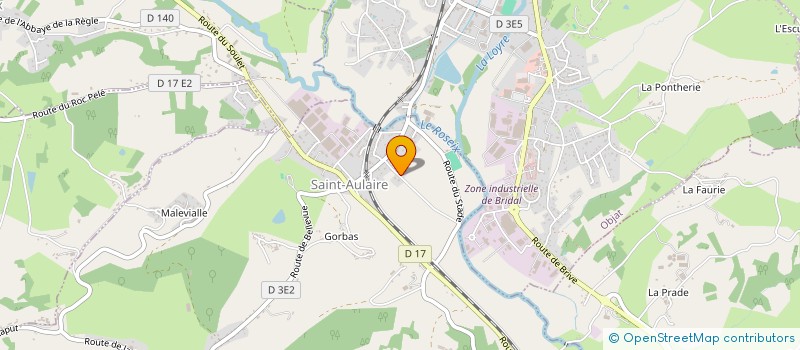 localisation de l'entreprise 922 413 463   ALLASSAC