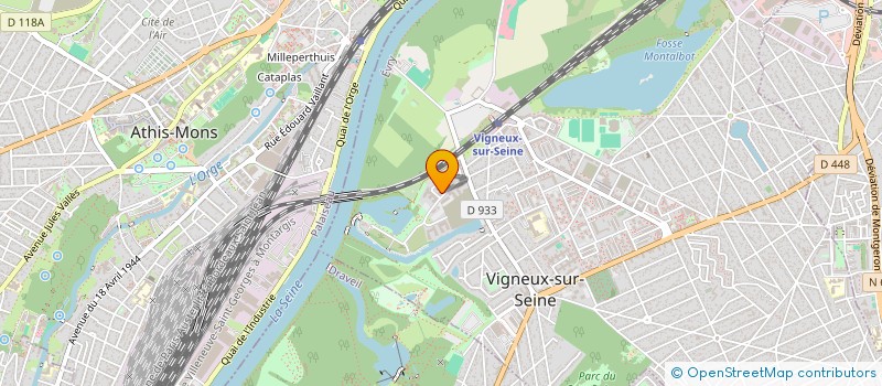 localisation de l'entreprise 922 417 647 à VIGNEUX-SUR-SEINE