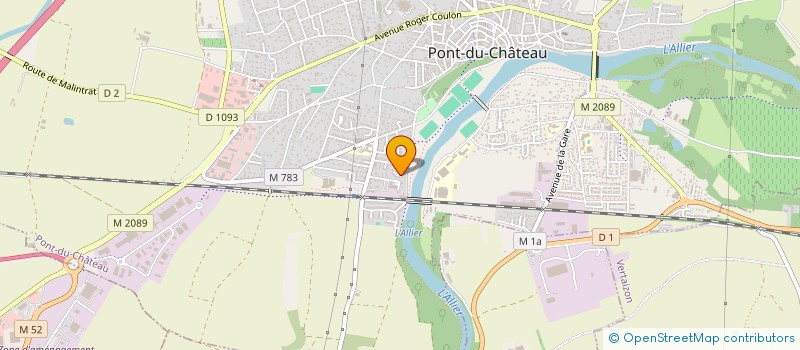 localisation de l'entreprise 922 446 703   MANZAT