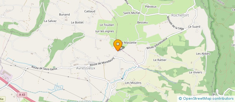 localisation de l'entreprise 922 452 032   AVRESSIEUX