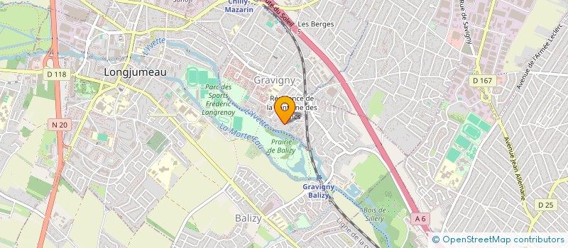 localisation de l'entreprise 922 490 545 à MASSY