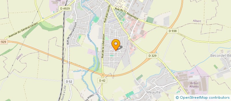 localisation de l'entreprise 922 494 232   ALBERT