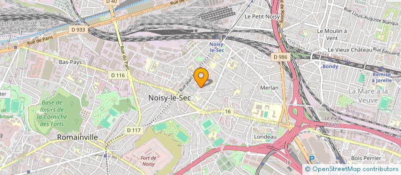 localisation de l'entreprise 922 516 802 à NOISY-LE-SEC