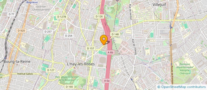 localisation de l'entreprise 922 529 797   L'HAY-LES-ROSES