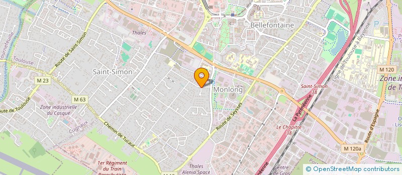 localisation de l'entreprise 922 542 659 à TOULOUSE
