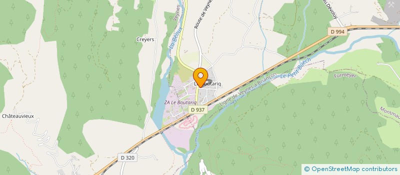 localisation de l'entreprise 922 550 702   MONTMAUR