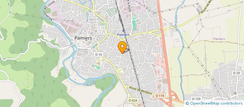 localisation de l'entreprise 922 575 832 à PAMIERS