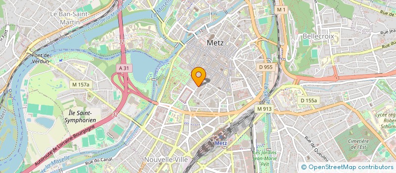 localisation de l'entreprise 922 579 651   METZ