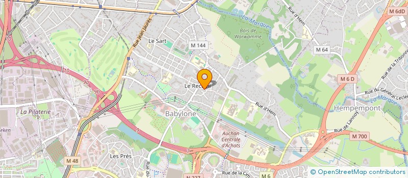 localisation de l'entreprise 922 580 071  à BERSEE