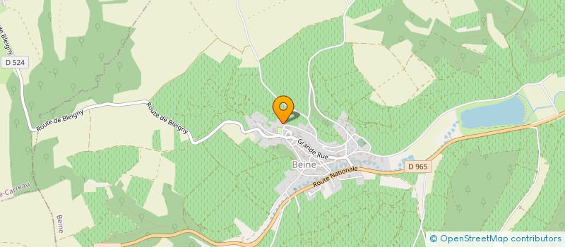 localisation de l'entreprise 922 580 188   BEINE