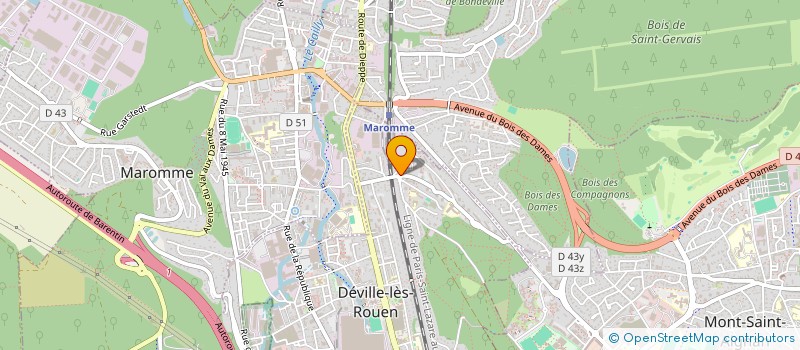 localisation de l'entreprise 922 581 004   MONTROUGE