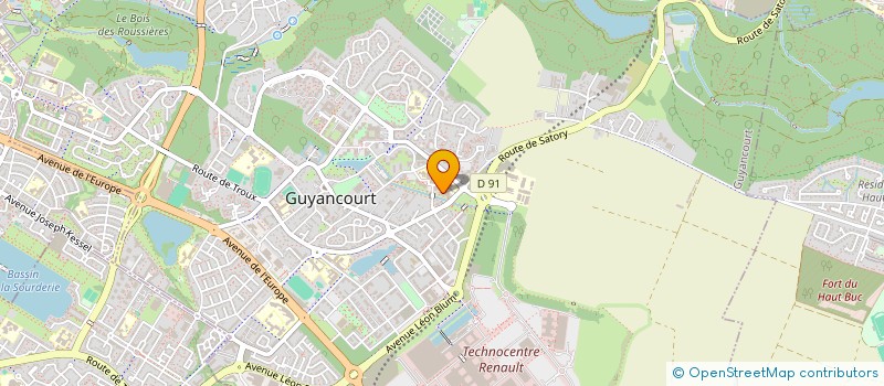 localisation de l'entreprise 922 582 119   GUYANCOURT