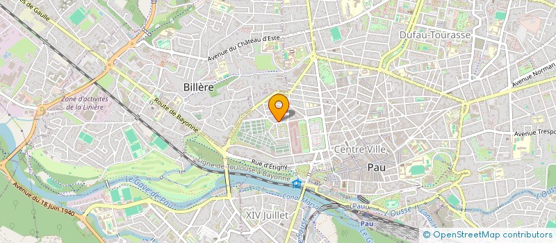 localisation de l'entreprise 922 586 789  à PAU