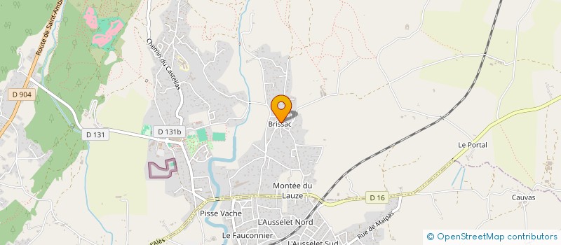 localisation de l'entreprise 922 607 825   ROUSSON