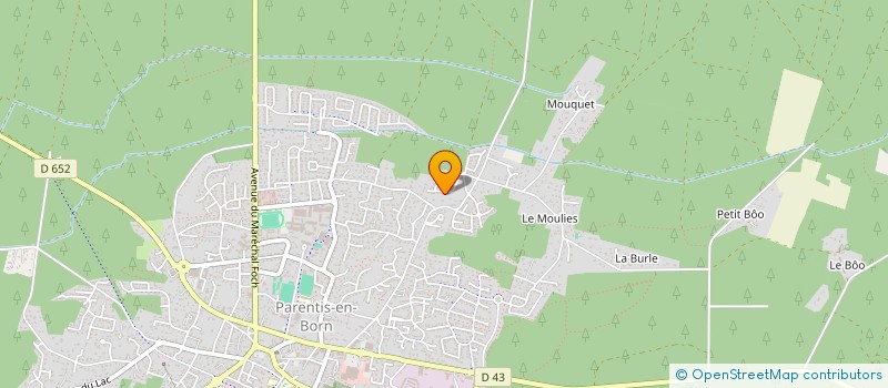 localisation de l'entreprise 922 615 497   BISCARROSSE