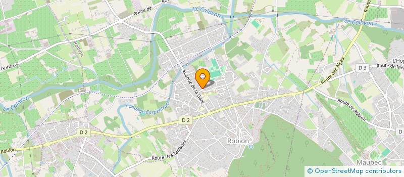 localisation de l'entreprise 922 617 220   ROBION