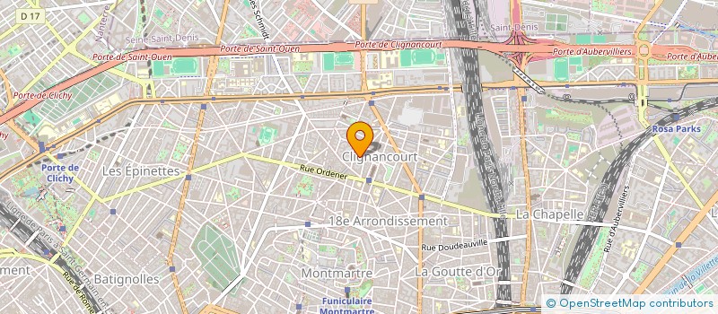 localisation de l'entreprise 922 623 749   AUBERVILLIERS