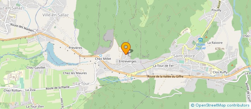 localisation de l'entreprise 922 636 584   LA TOUR