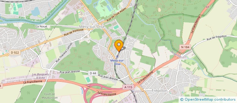 localisation de l'entreprise 922 648 316   VILLEMOMBLE